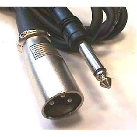 Maxpower Audio Interconnect: XLR Male to Unbalanced 1/4-IN Male 15 Ft. MA132420